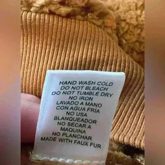 Love tree Women’s Sherpa hoodie with pocket size Large - Picture 4 of 8